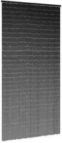 Chomik Vabzdžių durų užuolaidos, tamsiai pilkas, 100x200cm, bambukas