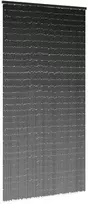Chomik Vabzdžių durų užuolaidos, tamsiai pilkas, 100x220cm, bambukas