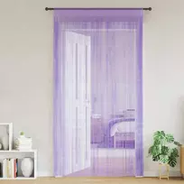 Virvelinės užuolaidos, 2vnt., 140x250cm, violetinės spalvos