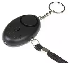Asmeninė signalizacija GUARD SCORPION sirena 120 dB LED žibintuvėlis Juodas (YC-003-BL)