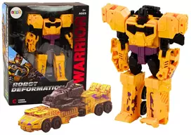 Lean Toys Žaislinis robotas-transformeris bakas X-Warrior mėlynas