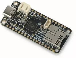 Feather RP2040 Adalogger – 8MB Flash – modulis su Micro SD skaitytuvu – STEMMA QT/Qwiic – Adafruit 5980