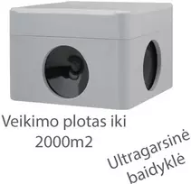 Profesionali Ultragarsinė Baidyklė 2000m2