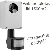 Profesionali Ultragarsinė Baidyklė 1500m2