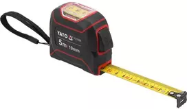 Yato Toya Sa Poland Matavimo ruletė | su viršutiniu ciferblatu | 19 mm x 5 m (YT-71320)