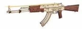 Robotime 3D medinis mechaninis konstruktorius GINKLAS AK-47