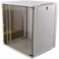 Deltaco 19-5412W, Prie sienos montuojama lentyna, 12U, 50 kg, 17,5kg, Balta