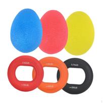 6Pcs Hand Grip Strengthener Kit Grippers Set Rings Strengthening Device for Workout,