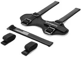 Rockbros 50210064001 bicycle strap with Velcro for Bluetooth garsiakalbis or water bottle – juodos spalvos