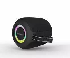 Garsiakalbis Gembird Nešiojama kolonėlė GEMBIRD Juodas Portable/Wireless Bluetooth SPK-BT-LED-05-BK