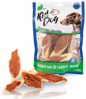 KIDDOG Meat triušių ausys su triušiena 250g