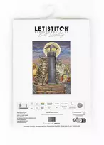 LetiStitch luca S (D) Romantika 26x18cm SLETIL8066