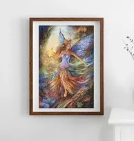 Letistitch Kryželio siuvinėjimo rinkinys "Faerie" 24x37cm SLETIL8100