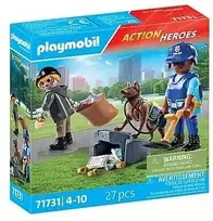 Playmobil – policijos paieška su šunimi (71731)