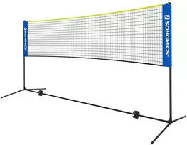 Songmics Lengvai surenkamas reguliuojamo aukščio badmintono tinklas