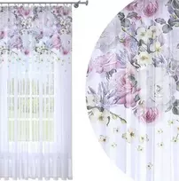 Dieninė užuolaida Flower, 140x250cm