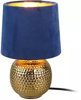 Netlighting Stalinė lempa Sophia stalinė lempa 26 x 16 cm E14 keraminė 40W mėlyna