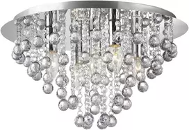 Pakabinamas šviestuvas Toolight Kristalinis lubinis šviestuvas Plafonas APP514-5C Cristal