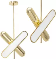 Pakabinamas šviestuvas Toolight LED pakabinamas lubinis šviestuvas APP832-CP Auksinis