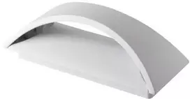 Sieninis šviestuvas Lauko lubinis šviestuvas Kanlux Biso LED EL 8W-W, 8W, LED, IP54, baltos spalvos, 8 - 22 cm x 9 cm