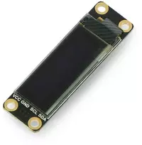 OLED vienspalvis ekranas 0.91” 128 x 32 px, I2C, su lustų bloknotu, DFRobot DFR0647