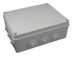 Pawbol Pawbol S-BOX S-BOX 516CZ montavimo dėžutė, be halogenų, be droselių, 240x190x90, IP65, IK08 juoda