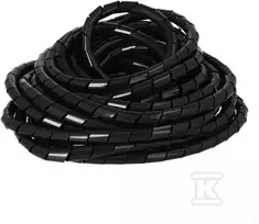 Onnline SPIRALĖS ŽARNOS GST-12 Juodas (VIDINIS SKERSMENS 12MM) PAKUOTĖ