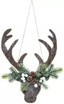 Fééric Lights and Christmas Pakabinamas papuošalas su elnio motyvais, kalėdinis papuošalas, 34 cm