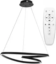 Pakabinamas šviestuvas Toolight Modernus Šviestuvas LED+nuotolinio valdymo pultas APP796-cp Juodas
