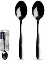 Pakabinamas šviestuvas Excellent Houseware Orion Arbatiniai šaukšteliai 2 vnt. Juodi plieniniai