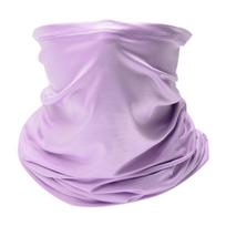 Outdoor UV Protection Bandana Neck Tube Cycling Hiking Fishing Camping Hunting Magic Scarf Motorcycle Face Mask For Women Men One Size šviesiai violetinė spalva