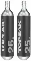 TOPEAK CO2 balionėliai 25g 2vnt. su įmaute