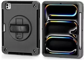 „4smarts Rugged Case Grip“, skirta 11 colių „iPad Pro“ (M4, 2024 m.)