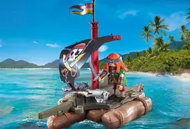 Playmobil Pirates 71794 Pirate Treasure Raft