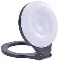 OEM magnetinis telefono stovas su apšvietimu, suderinamas su „MagSafe L8“ juodas