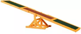 Pawhut Agility laiptelis - supuoklės, agility įranga šunims 180 x 30 x 30 cm