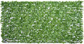 Outsunny Privatumo suteikianti dirbtinė gyvatvorė - Šviesiai žalia 300 x 150 cm