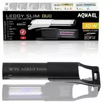 Aquael Slim DUO 10W Sunny&Plant&Night Juodas