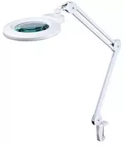 Diesella As WRKPRO didinamoji lempa su Ø18 cm lęšiu, 3D+5D dioptrijų didinimu (1,75X + 2,25X) ir 16 W LED šviesos šaltiniu