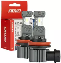 LED lemputės Hybrid series H8/H9/H11/H16 6000K Canbus 60W AMIO-04116