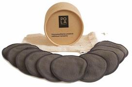 Makiažo valymo šluostė, daugkartinio naudojimo Pola Cosmetics With Carbon Fiber, 10 vnt.