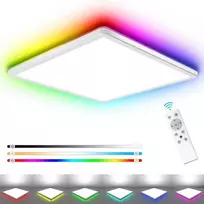 RGB LED kvadratinis lubinis šviestuvas