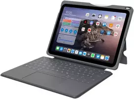 „Deqster Smart Rugged Touch PLUS“ klaviatūra „iPad“ 10,9 colio (10 gen.) „Apple“ išmanioji jungtis, vokiečių išdėstymas (QWERTZ)