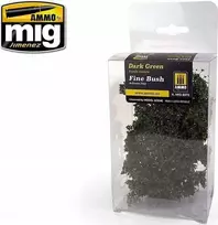 AMMO by MIG Jimenez AMMO MIG smulkūs krūmai tamsiai žali 8373 – dioramoms ir maketams