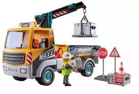 Playmobil Action Heroes 71750 Nuskendusi statybvietė su kranu