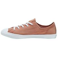 Converse Chuck Taylor All Star Daily Summer Getaway Retro Versatile Low Top Canvas Shoes Women Sneakers White Pink 567695C 38.5