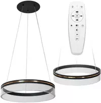 Lubinis šviestuvas Toolight Šviestuvas lubinis APP1191-CP 40cm Juodas