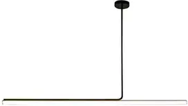 Lubinis šviestuvas Toolight Šviestuvas lubinis LED APP1660-CP Juodas 140cm