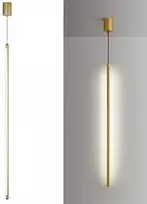 Lubinis šviestuvas Toolight Lubų šviestuvas LED APP1414-C GOLD 100cm