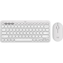 Logitech Pebble 2 Combo Wireless Keyboard & Mouse Set naktinė juoda spalva
